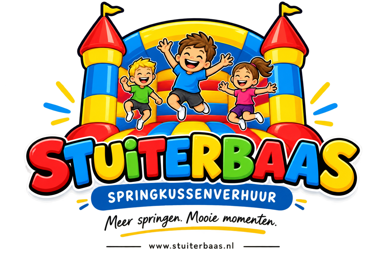 Stuiterbaas Springkussenverhuur